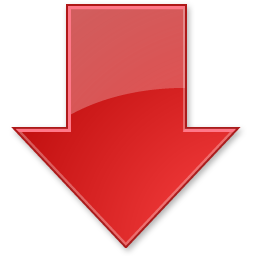 Stock Index Down Icon 256x256 png